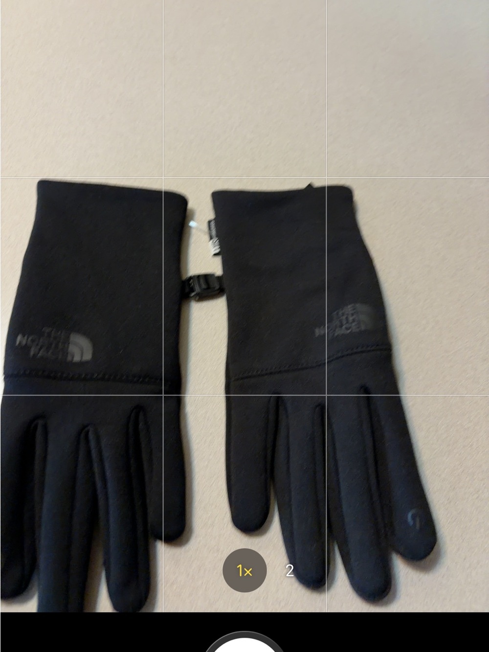 The North Face Black Men’s Lightweight Fleece Gloves